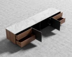 Augustus TV Stand 15 Augustus TV Stand -Furniture Shop Augustus TV Stand Marble 7