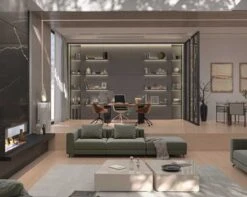 Berlin Ottoman -Furniture Shop Berlin Modular Living Room Scene C 1