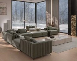 Berlin Ottoman -Furniture Shop Berlin Modular Living Room Scene D 4