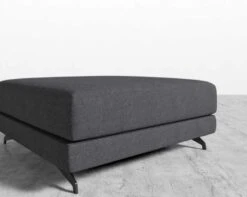 Berlin Ottoman 2022 -Furniture Shop Berlin Ottoman Plush Weave Narwhal 4 0