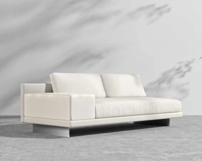 Dresden Outdoor Armless Sofa With Armrest 4 Dresden Outdoor Armless Sofa With Armrest - Image 2