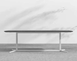 Elaine Dining Table -Furniture Shop Elaine Dining Table Outdoor Black Ceramic White Metal 95 1