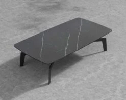 Evelyn Coffee Table - Rectangular -Furniture Shop Evelyn Coffee Table Outdoor Rectangle Black pietra Ceramic 5 0