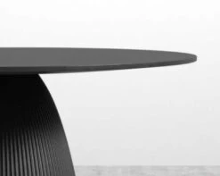 Gallus Dining Table -Furniture Shop Gallus Dining Table 63 Black Concrete 3