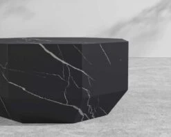 Leia Coffee Table 17 Leia Coffee Table -Furniture Shop Leia Outdoor Coffee Table Ceramic Black 4