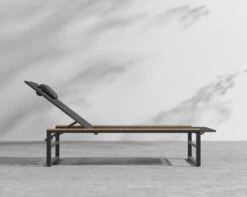 Linnea Outdoor Lounger -Furniture Shop Linnea Outdoor Lounger Black 3