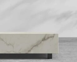 Liza Coffee Table 16 Liza Coffee Table -Furniture Shop Liza Coffee Table Outdoor White Ceramic 40x40 4