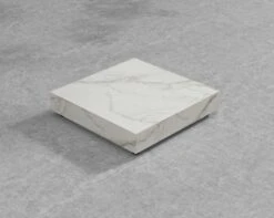 Liza Coffee Table 17 Liza Coffee Table -Furniture Shop Liza Coffee Table Outdoor White Ceramic 40x40 5