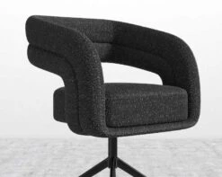 Mia Dining Chair 13 Mia Dining Chair -Furniture Shop Mia Dining Chair Chatou Boucle Caviar 4