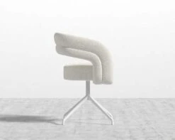Mia Dining Chair 16 Mia Dining Chair -Furniture Shop Mia Dining Chair Chatou Boucle Pearl 3