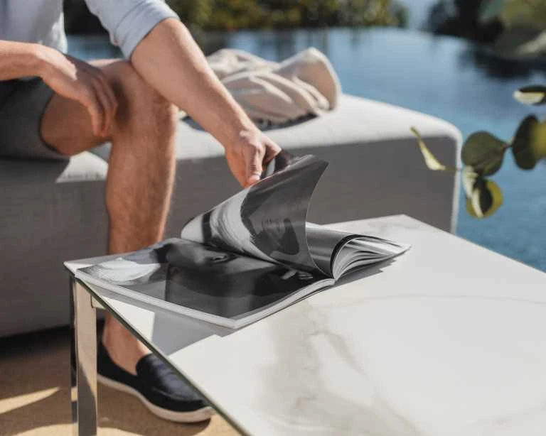 Mika Outdoor Coffee Table - Image 11