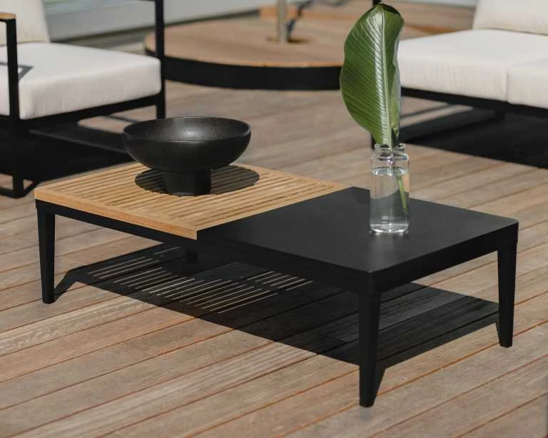 Francis Outdoor Coffee Table - Rectangle - Image 6