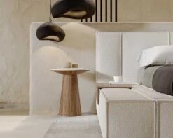 Porter Bed 18 Porter Bed -Furniture Shop Porter Bed Side Table Scene C11 LightOn