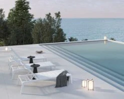 Gallus Side Table -Furniture Shop Preston lounger outdoor Scene J