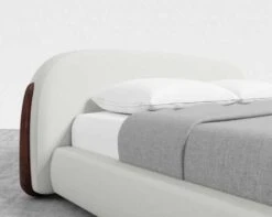 Sarina Bed -Furniture Shop Sarina Bed King Modern Felt Alesund 4
