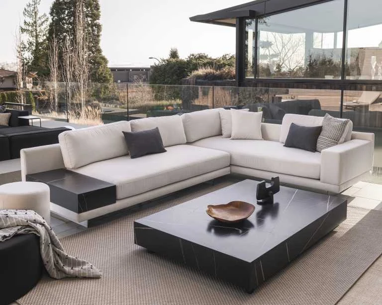 Dresden Outdoor Left Arm Sofa - Image 9