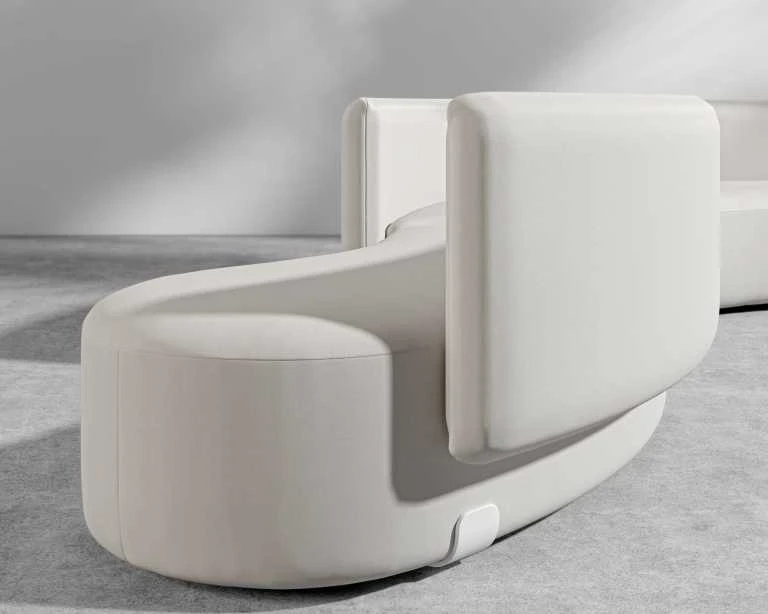 Tano Outdoor Curved S-Shape Modular Sectional - Image 5