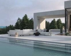 Tano Outdoor Curved Modular Sofa -Furniture Shop Tano Outdoor Modular Scene C 1