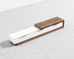 Winston Media Console -Furniture Shop Winston Media Console Angle 2 Closed