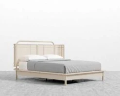 Front Page -Furniture Shop Wishbone Bed Queen Washed Natural Oak 2