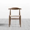 Elbow Chair - Woven -Furniture Shop Woven Elbow Chair Walnut 1